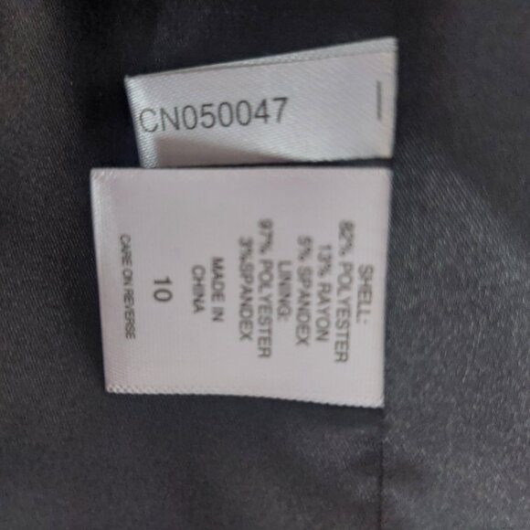 Black Sequins Blazer Jacket Women 10 Glam Evening 3/4 Sleeve Holiday Performance - Picture 8 of 14